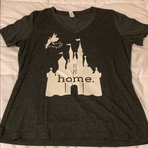 Disney home castle tee